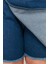 Büyük Beden Moda Denim Normal Bel Dar Paça Gündelik Yüksek Bel Etek Uçu Püsküllü Şort Etek 5