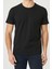 Erkek Slim Fit Bisiklet Yaka Pamuk Kısa Kollu Tişört 1