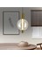 Mira Tekli Bal Camlı 4 Watt Modern Salon LED Sarkıt Avize 1