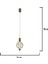 Mira Tekli Bal Camlı 4 Watt Modern Salon LED Sarkıt Avize 3