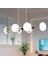Pura Sıralı Siyah Gold 60 Watt Modern Oturma Odası, Yemek Masası Üstü, Salon Avize 1