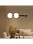 Dilay 3'lü Siyah Gold 20 Watt Modern, Yatak Başı, Salon LED Aplik 1