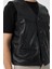 Alcide Siyah Deri Yelek 5