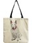 Çok Fonksiyonlu Taşınabilir Alışveriş Çantası Moda Kadın Plaj Çantası Komik Bulldog Baskı Tote Çanta (Yurt Dışından) 1