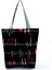 Hemşire Kalp Diş Işareti Özelleştirilmiş Eco Shopper Kadın Çantası Rahat Seyahat Çantası Omuz Çantası Polyester Tote Çanta Estetik (Yurt Dışından) 1