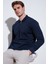 Pamuklu Regular Fit Yarım Fermuarlı Polo Yaka Sweat Erkek Sweat 5905789 2