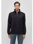 Mavı M0S10252-900 Sıyah Erkek Regular Yarım Fermuarlı Modellı Sweatshırt 3