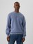 Erkek Mavi Gap Logo Sweatshirt 5