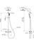 Mira Termostatik Iki Yönlü Duş Kolonu - Beyaz Camlı 3