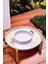 2'li Ahşap Bacaklı Beyaz Tepsi & Yer Sofrası (51*26 Cm) 3