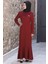 Azra Elbise Bordo SN62 3