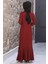 Azra Elbise Bordo SN62 2