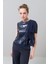 Payetli Bluz Lacivert K2513042_015 1