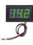 0.56 Inç Dc 0-100V Dijital Voltmetre Panel Tipi Yeşil Renk 3 Telli 4