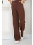 Cırtlı Pantolon Kahverengi HM2486 2