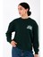 Never See Me Again Relaxed Fit Sweatshirt Kadın - Yeşil 4