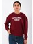 Avocado Toast Relaxed Fit Sweatshirt Kadın - Bordo 1