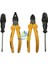 Pense 180MM Yan Keski 160MM Cerpa Düzyıldız Tornavida Set 1