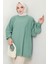 Balon Kol Triko Tunik Mint HM2519 1