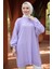 Balon Kol Triko Tunik Lila HM2519 1