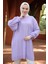 Balon Kol Triko Tunik Lila HM2519 5