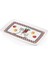 Yılbaşı Temalı Nutcracker Dikdörtgen Servis Tabağı 34 x 25 cm 3