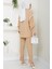 Nakış Işlemeli Ikili Takım Camel HM2491 5