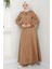 Manşeti Gipeli Süet Ferace Camel HM2543 3