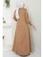 Manşeti Gipeli Süet Ferace Camel HM2543 5