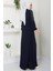 Şeritli Spor Ferace Lacivert HM2483 4