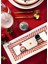 Yılbaşı Temalı Nutcracker Dikdörtgen Servis Tabağı 35 x 16 cm 4