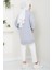 Torba Cepli Bisiklet Yakalı Sweatshirt Tunik Gri HM2509 5