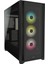 Corsaır Icue 5000X Rgb Temperli Cam Mid Tower Smart Kasa, Siyah (CC-9011212-WW) 1