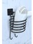 Yapışkanlı 2li Banyo Düzenleyici Banyo Aksesuarı Banyo Rafı Fön Makinesi Askısı 3