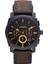 Fossil Uyumlu Hakiki Deri Saat Kordonu 24 mm Kahverengi 2