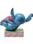 Kalbe Sarılmış Stitch Figür Biblo 2
