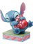 Kalbe Sarılmış Stitch Figür Biblo 3
