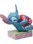Kalbe Sarılmış Stitch Figür Biblo 4