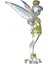 Tinker Bell Facets Şeffaf Reçine Figür Biblo 4