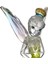 Tinker Bell Facets Şeffaf Reçine Figür Biblo 5