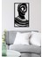 Modern Macbeth Metal Duvar Tablosu - Ev Duvar Dekorasyonu - 80 x 50 cm -Siyah - ARTS-021 1