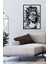 Modern Metal Duvar Dekoru - Ev Duvar Dekorasyonu - 70 x 50 cm -Siyah - ARTS-061 2