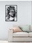 Modern Metal Duvar Dekoru - Ev Duvar Dekorasyonu - 70 x 50 cm -Siyah - ARTS-061 4