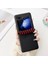 Samsung Galaxy Z Flip 5 Düz Renk Not Defteri Pu Cep Telefonu Kılıfı (Yurt Dışından) 1
