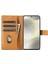 Samsung Galaxy S24 Manyetik Kapatma Anti Kayma Kart Yuvaları Için Flip Case (Yurt Dışından) 2
