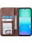 Xiaomi Redmi Için Flip Case 13 4g Cüzdan El Kayışı Günlük Kullanım Eşkenar Dörtgen Şekli (Yurt Dışından) 4