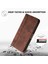 Telefon Kılıfı Için Xiaomi Poco M6 4g El Kayışı Pu Deri Flip Folio Cüzdan (Yurt Dışından) 5