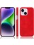 IPhone 14 Için Retro Durumda Uyumluluk Anti Scratch Lychee Desen Kapak (Yurt Dışından) 1