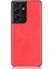 Samsung Galaxy S21 Için Retro Durumda Ultra Lychee Desen Anti Scratch Kapak (Yurt Dışından) 5