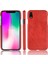IPhone Xr Koruyucu Kapak Uyumluluk Lychee Desen Için Retro Kılıf (Yurt Dışından) 1